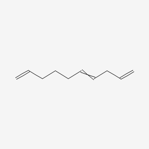 molecular formula C10H16 B1669985 Deca-1,4,9-triene CAS No. 10124-98-8