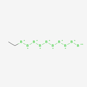 molecular formula C2H16B10 B1669989 Ethyldecaborane CAS No. 26747-87-5