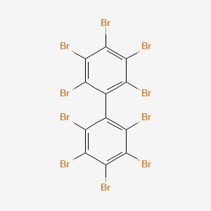 molecular formula C12Br10 B1669990 十溴联苯 CAS No. 13654-09-6
