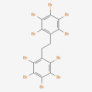 molecular formula C14H6Br10 B1669991 1,2-双(溴苯基)乙烷 CAS No. 84852-53-9