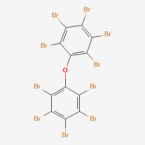 molecular formula C12Br10O B1669992 Decabromodiphenyl ether CAS No. 1163-19-5
