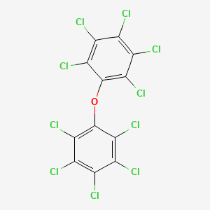 molecular formula C12Cl10O B1669994 Decachlorodiphenyl ether CAS No. 31710-30-2