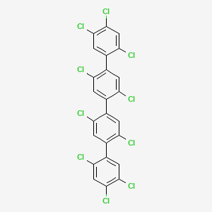 molecular formula C24H8Cl10 B1669995 Decachloroquaterphenyl CAS No. 89590-79-4