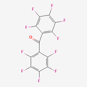 molecular formula C13F10O B1669999 Perfluorobenzophenone CAS No. 853-39-4
