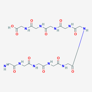 molecular formula C20H32N10O11 B1670003 Decaglycine CAS No. 76960-32-2