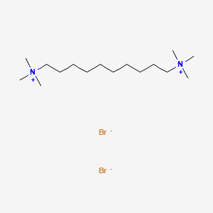 molecular formula C16H38Br2N2 B1670007 Decamethonium bromide CAS No. 541-22-0