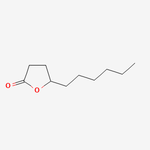 molecular formula C10H18O2 B1670016 gamma-Decalactone CAS No. 706-14-9