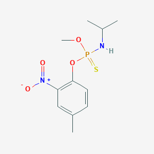 molecular formula C11H17N2O4PS B167003 Amiprofos-methyl CAS No. 36001-88-4
