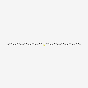 molecular formula C20H42S B1670035 Decyl sulfide CAS No. 693-83-4