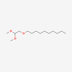 molecular formula C14H30O3 B1670036 1-(2,2-Dimethoxyethoxy)decane CAS No. 68480-20-6