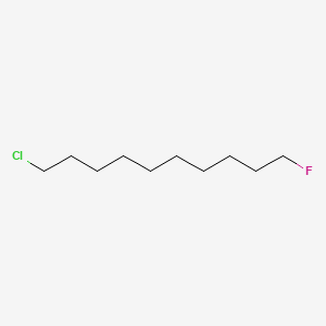 molecular formula C10H20ClF B1670039 1-Chloro-10-fluorodecane CAS No. 334-62-3