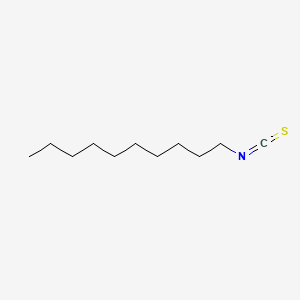 molecular formula C11H21NS B1670043 Decyl isothiocyanate CAS No. 24540-94-1