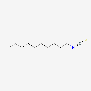 molecular formula C11H21NS B1670043 Decane, 1-isothiocyanato- CAS No. 24540-94-1