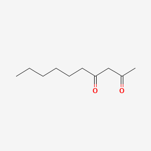 molecular formula C10H18O2 B1670049 Decane-2,4-dione CAS No. 13329-78-7