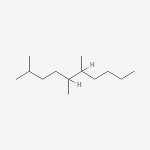 molecular formula C13H28 B1670050 2,5,6-三甲基癸烷 CAS No. 62108-23-0