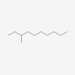 molecular formula C11H24 B1670053 3-甲基癸烷 CAS No. 13151-34-3