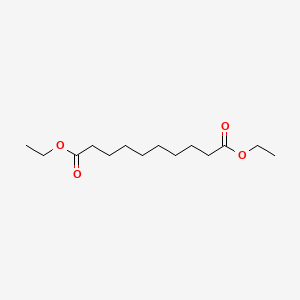 molecular formula C14H26O4 B1670062 Diethyl Sebacate CAS No. 110-40-7