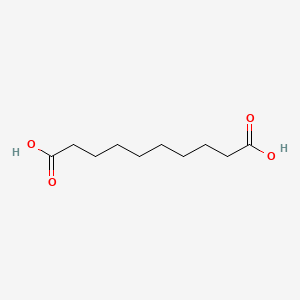 molecular formula C10H18O4 B1670063 Sebacic acid CAS No. 26776-29-4