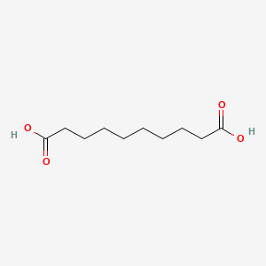 B1670063 Sebacic acid CAS No. 26776-29-4