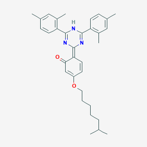 2,4-Bis(2,4-dimethylphenyl)-6-(2-hydroxy-4-iso-octyloxyphenyl)-1,3,5-triazine
