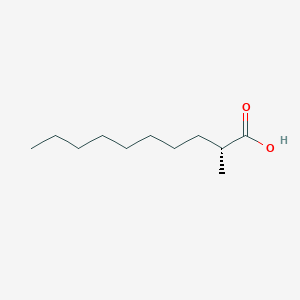 molecular formula C11H22O2 B1670071 2-Methyldecanoic acid CAS No. 24323-23-7