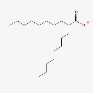 B1670072 2-Octyldecanoic acid CAS No. 619-39-6