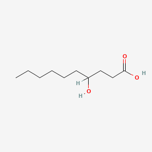 molecular formula C10H20O3 B1670073 4-羟基癸酸 CAS No. 17369-51-6