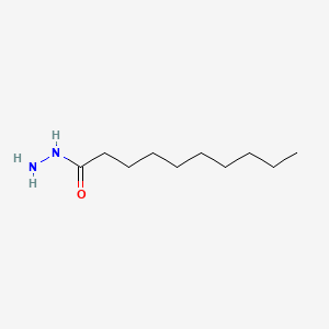molecular formula C10H22N2O B1670078 癸酰肼 CAS No. 20478-70-0