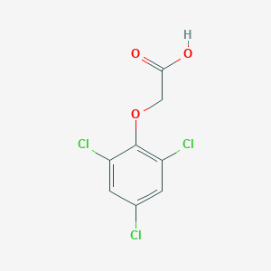 molecular formula C8H5Cl3O3 B167008 2,4,6-Trichlorophenoxyacetic acid CAS No. 575-89-3