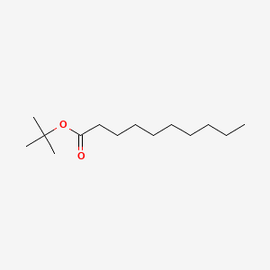 molecular formula C14H28O2 B1670080 Decanoic acid tert-butyl ester CAS No. 16474-41-2