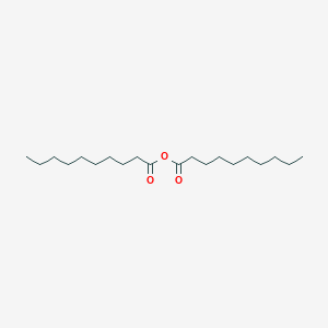 molecular formula C20H38O3 B1670081 Decanoic anhydride CAS No. 2082-76-0
