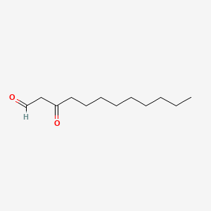 molecular formula C12H22O2 B1670085 癸酰乙醛 CAS No. 56505-80-7