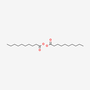 molecular formula C20H38O4 B1670091 Decanoyl peroxide CAS No. 762-12-9