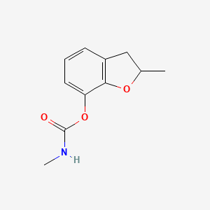 molecular formula C11H13NO3 B1670105 Decarbofuran CAS No. 1563-67-3