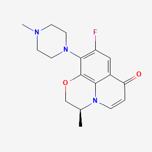 Decarboxyl ofloxacin, (S)-