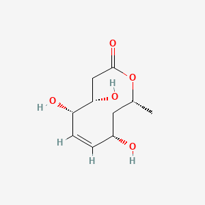 (2R,4S,5Z,7S,8S)-4,7,8-trihydroxy-2-methyl-2,3,4,7,8,9-hexahydrooxecin-10-one