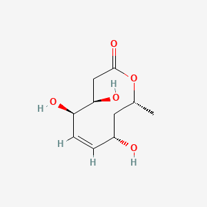 molecular formula C10H16O5 B1670112 Decarestrictine N CAS No. 147705-04-2