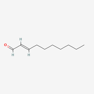 molecular formula C10H18O B1670117 2-Decenal CAS No. 25447-70-5