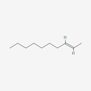 molecular formula C10H20 B1670118 2-Decene, (E)- CAS No. 25339-53-1