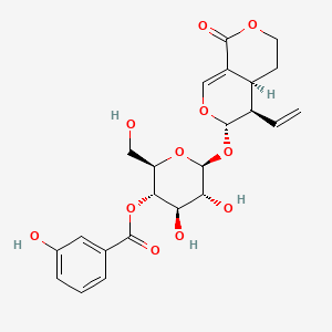 molecular formula C23H26O11 B1670122 Decentapicrin B CAS No. 77533-67-6