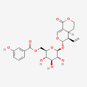 molecular formula C23H26O11 B1670123 Decentapicrin C CAS No. 77533-66-5