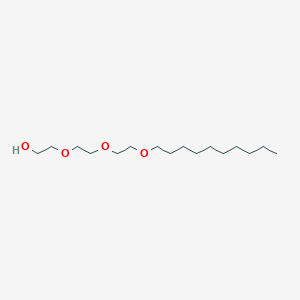 molecular formula C16H34O4 B1670125 单癸基三乙二醇醚 CAS No. 4669-23-2