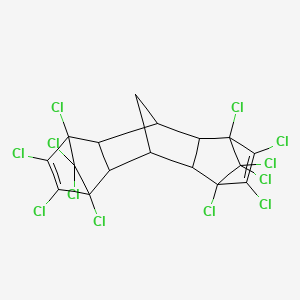 molecular formula C17H8Cl12 B1670129 Dechlorane 603 CAS No. 13560-92-4