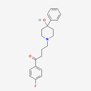 molecular formula C21H24FNO2 B1670132 Deschlorohaloperidol CAS No. 3109-12-4