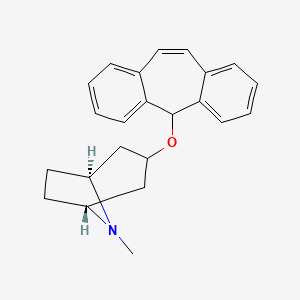 molecular formula C23H25NO B1670140 Decitropine CAS No. 1242-69-9