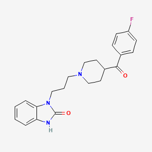 molecular formula C22H24FN3O2 B1670141 Declenperone CAS No. 63388-37-4