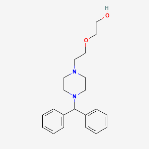 molecular formula C21H28N2O2 B1670144 Decloxizine CAS No. 3733-63-9