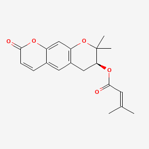 molecular formula C19H20O5 B1670152 Decursin CAS No. 5928-25-6