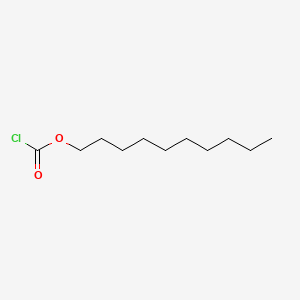 molecular formula C11H21ClO2 B1670167 Decyl chloroformate CAS No. 55488-51-2