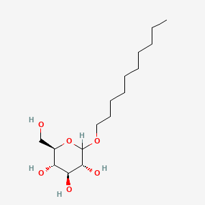 molecular formula C16H32O6 B1670169 Decyl glucoside CAS No. 54549-25-6